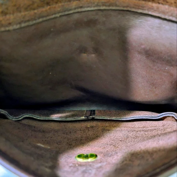 Vintage Coach Taft Crossbody / Shoulder Bag Purse # 9980 (Mahogany) - Picture 10 of 13